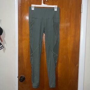 Victoria’s Secret Sport Knockout Mesh Green Leggings